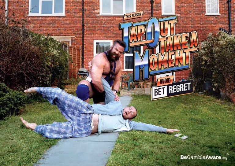 GambleAware Tap Out, Take a Moment campaign