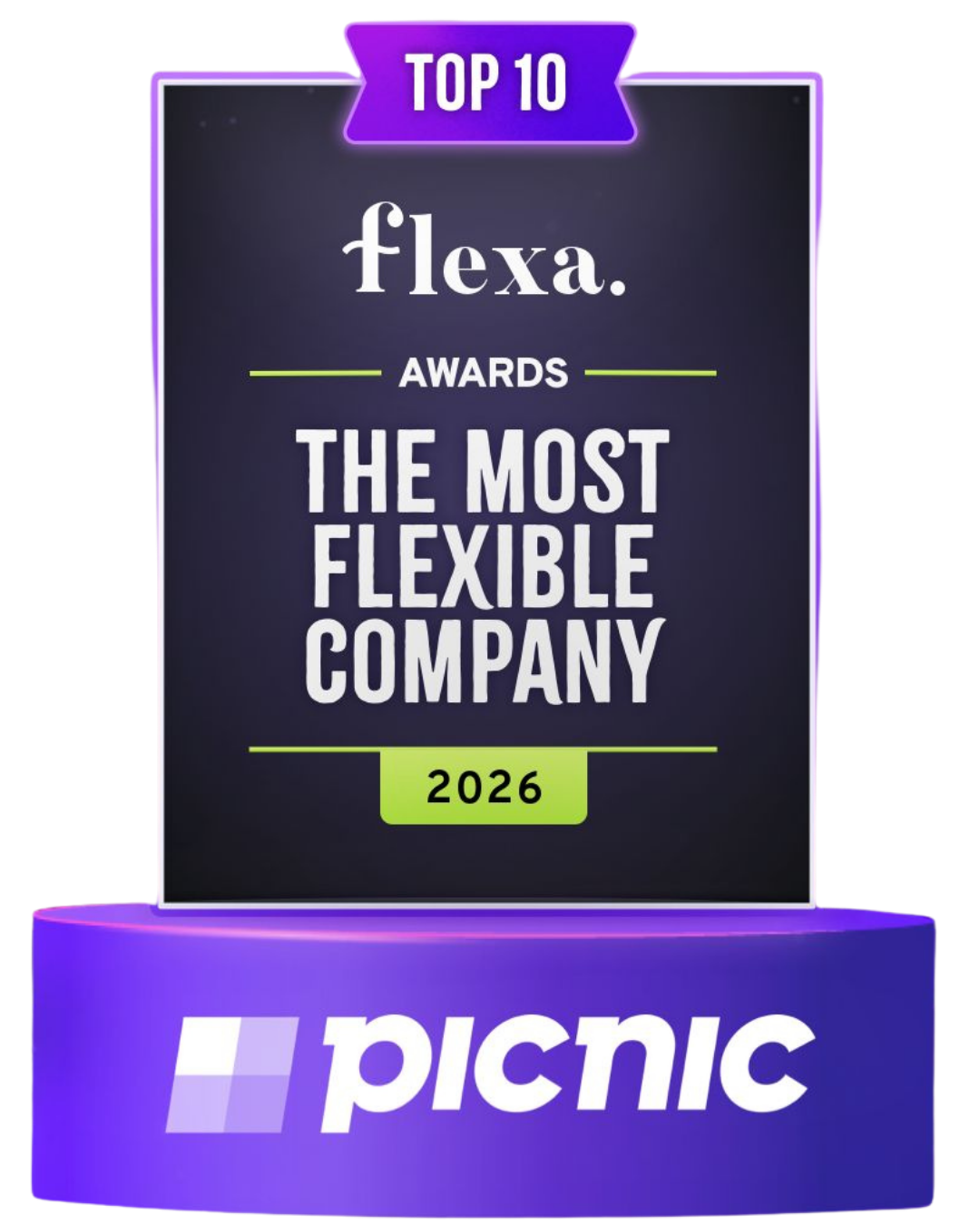 Flexa Awards, Top 10 Most Flexible Company 2026, awarded to Picnic